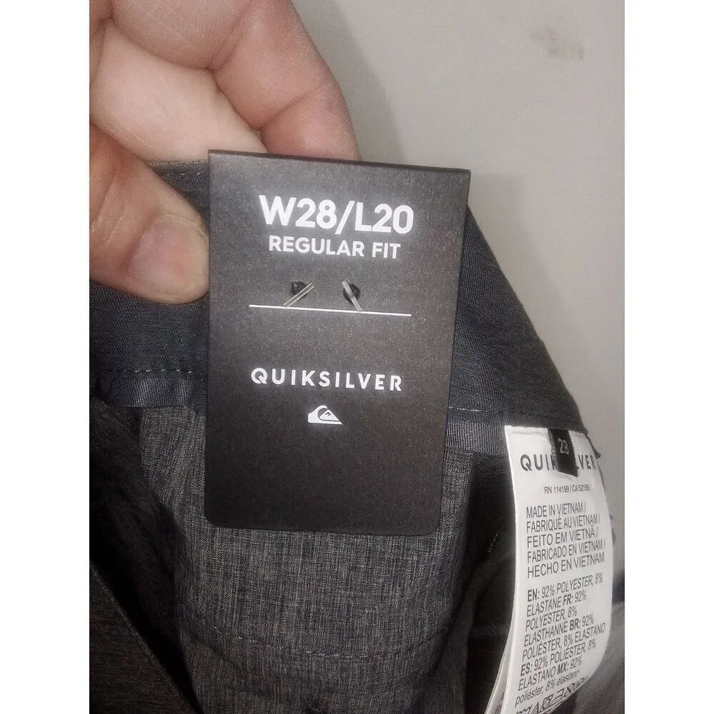 Quicksilver Amphibian Shorts Size 28